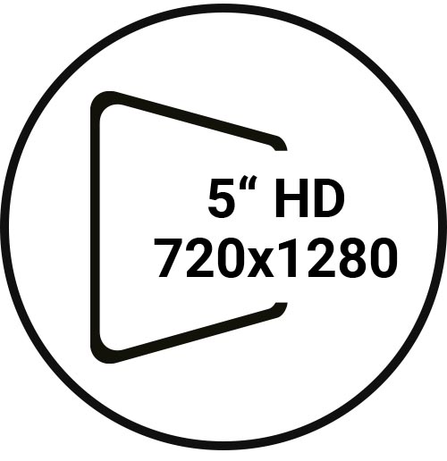 5in, 720x1280 HD
