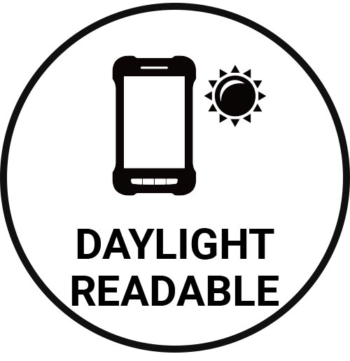Daylight readable