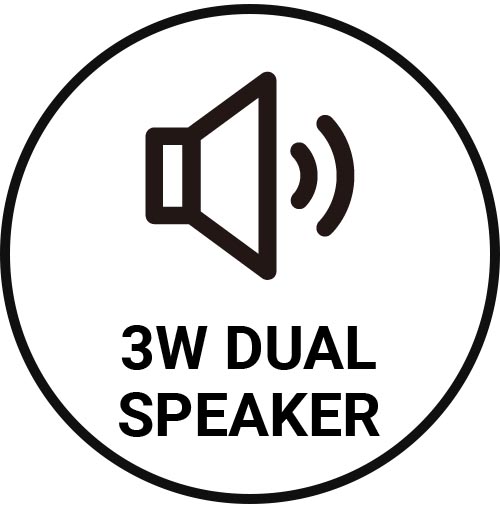 3W dual speaker
